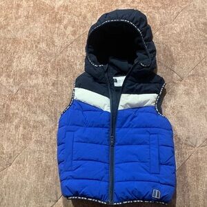 Next Blue and Black Kids Vest